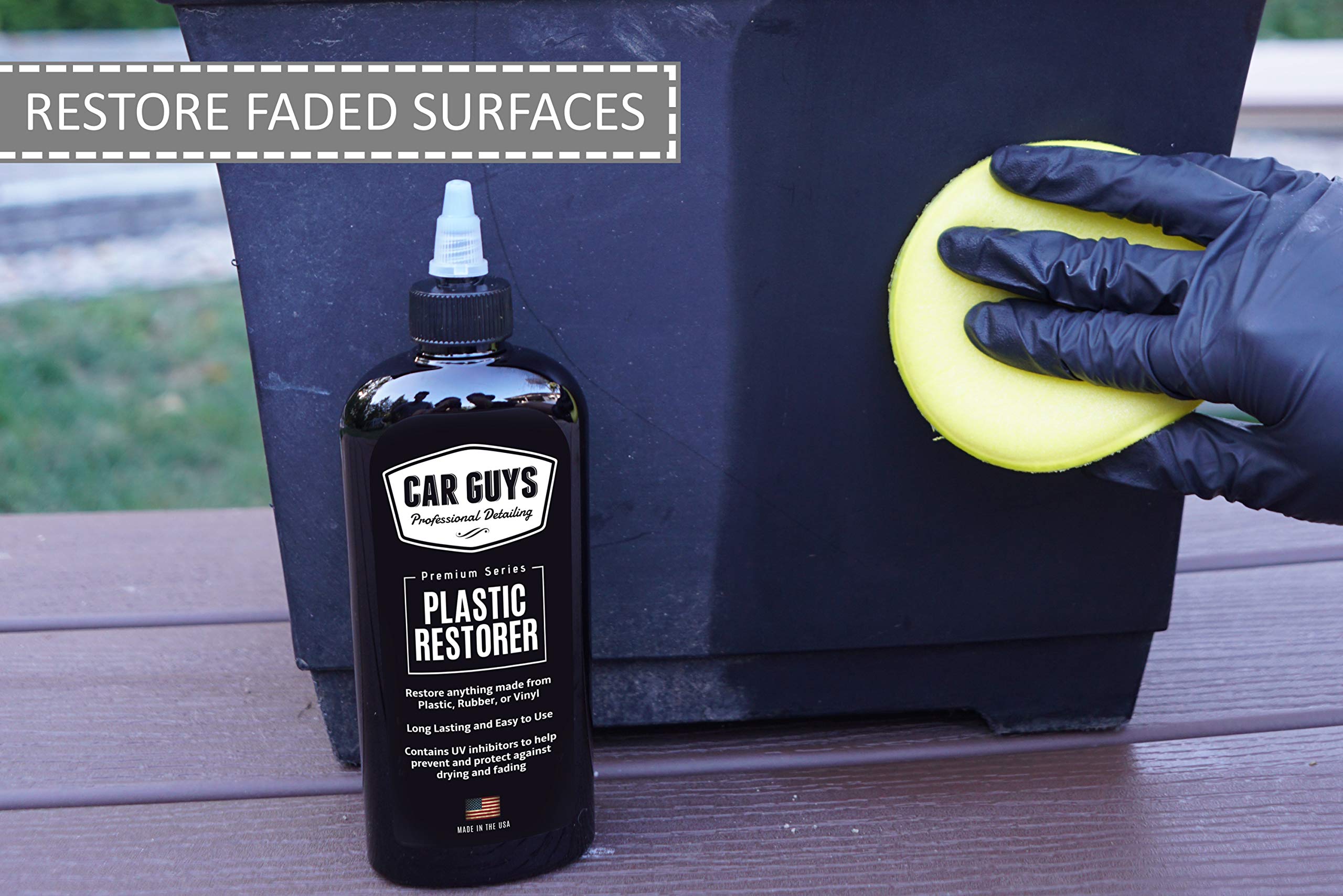 CarGuys Plastic Restorer The Ultimate Solution for Bringing Rubber