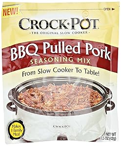 B & G Crock Pot BBQ Pulled Pork Seasoning Mix, 1.5 oz