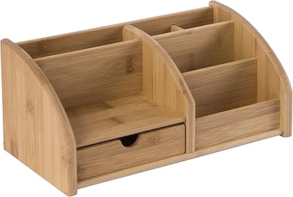 Osco Bambou Organiseur De Bureau Amazon Fr Fournitures De Bureau