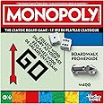 Monopoly Board Game | Classic Game with Storage Tray and Larger Tokens | Ages 8+ | 2 to 6 Players | Family Games for Kids and