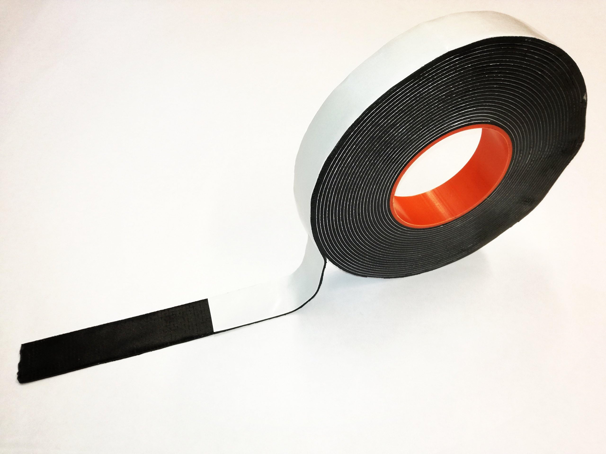 Proxima 233 Profile butilico Pressure Adhesive Sealant, A Basis of Butyl Rubber, Reinforced with Polyester Mesh, black, high heat Accession in Stable Cold, Environment, Self Amalgamating, Self-Sealing, Waterproof Water and Steam, Solvent Free, Suitable for Metal, Glass, Wood, Ideal for Assembly and Sealing of Collection, Covers, Metal Construction, Tubs, conducted and Drainage, Shock Absorbing Panels and smorzante of Vibration, Thickness 2 mm, 30 mm x 10 m