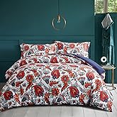 Ikawaapurry Floral Queen Size Comforter Set for Queen Bed Farmhouse Boho Bedding Comforter Sets Fluffy Lightweight Flowers Plants All Season 3 Pieces Comforter Queen with 2 Pillow Shames