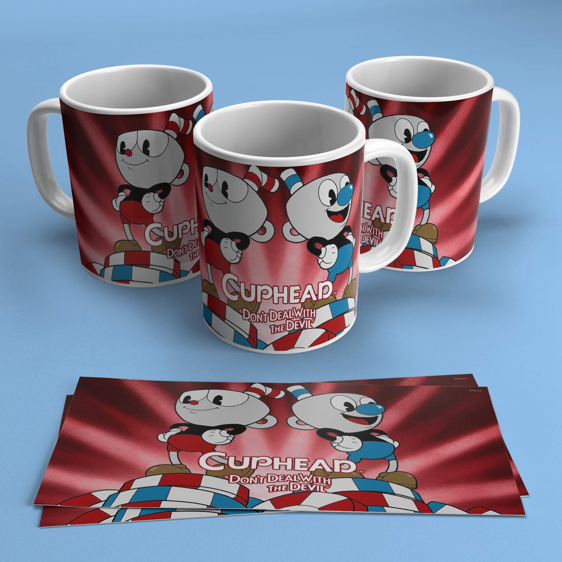 TusPersonalizables.com Cuphead Mug (Casino)