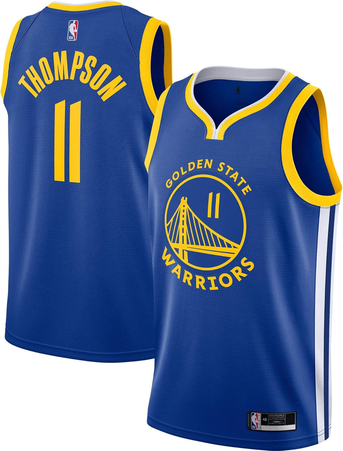 Klay Thompson Golden State Warriors 11 Youth 820 Blue Hardwood
