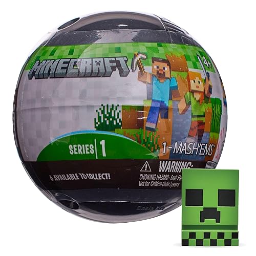 Mash'ems Minecraft, Collectable Squishy Characters, Minecraft Toys, Minecraft , Boys Collectibles