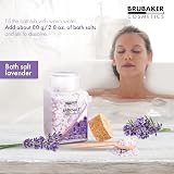 BRUBAKER Bath Salts 400g Lavender Scent Natural Extracts Wooden Spoon Wellness view 4