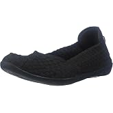 Bernie Mev Catwalk Women's Stretch Woven Slip On Flat Shoes for Women
