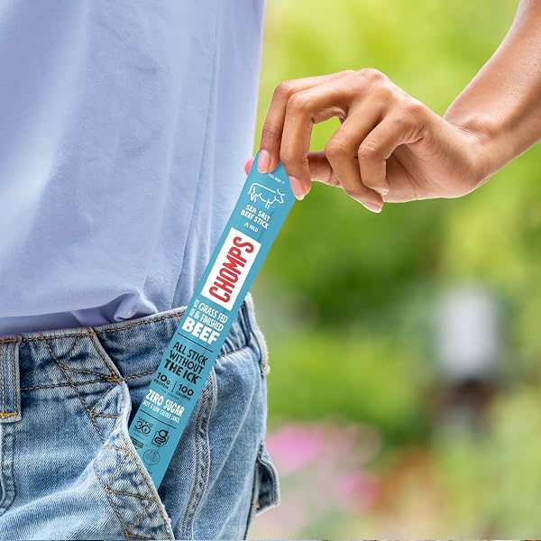 CHOMPS SEA SALT BEEF STICK 1.15 OZ