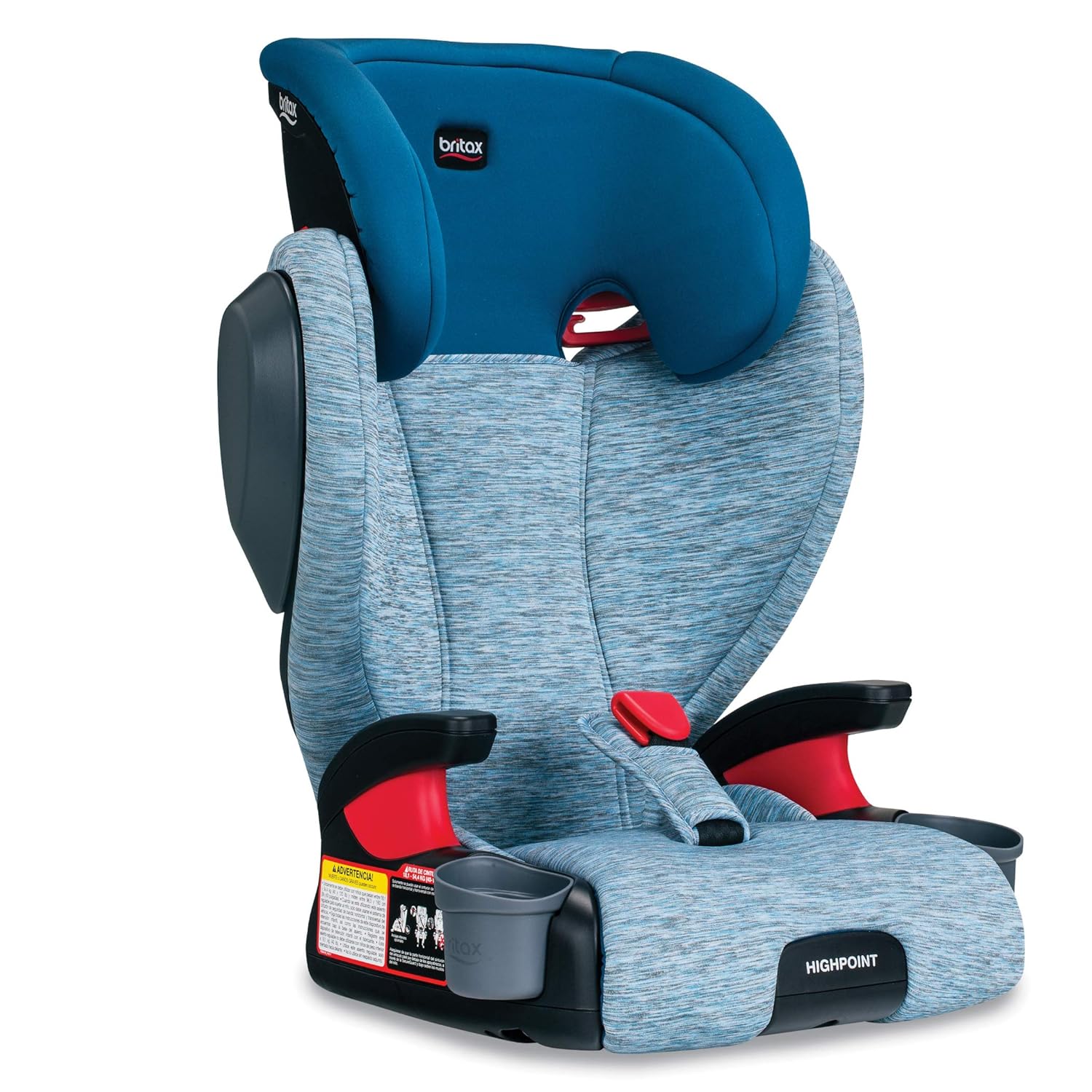 Britax USA Highpoint 2Stage BeltPositioning Booster Car Seat Highback and