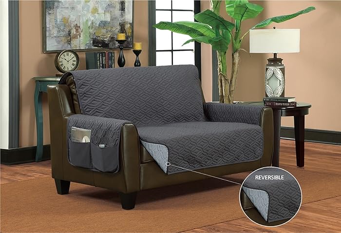 Top 10 Bella Kline Reversible Sofa Loveseat Furniture Protector