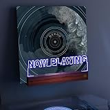 YuanDian Now Playing Vinyl Display Stand with 16 Colors LED Lights view 9