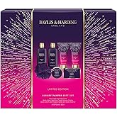 Baylis & Harding Gift Set for Women - Pamper Present for Body & Skincare - Moonlight Fig - 7-Pack