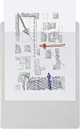 Exacompta 19296E Clipboard with Pocket 23x32 cm A4 White Balacron view 3