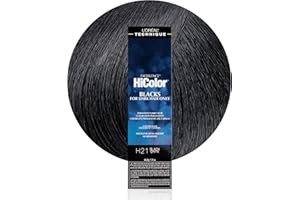 L'OREAL TECHNIQUE L'Oréal Technique HiColor Violet & Black Shades Permanent Hair Color - Anti-Breakage Ceramide R™ Complex, Multi-Lift With No Brassiness, For Dark Bases and Long Lasting Color