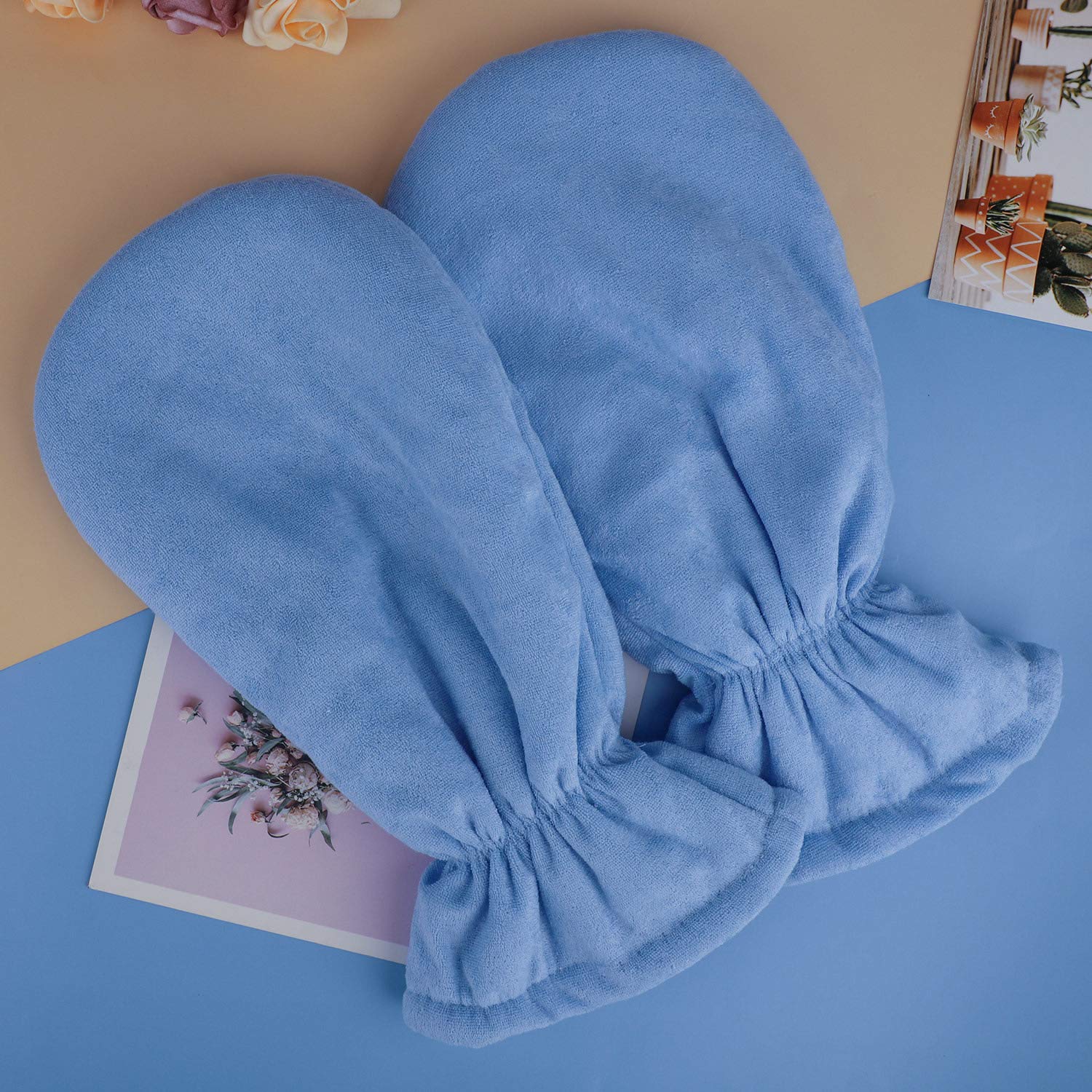 Gloves for Paraffin Treat-Ment, Segbeauty Larger Thicker Paraffin Heated Hand SPA Mittens for Women, Gloves for Hot Wax Hand thera-py Bath Thermal Treat-Ment SPA Wax Warmer Paraffin Wax Machine