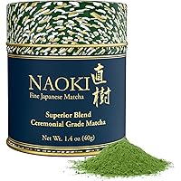 Naoki Matcha Superior Ceremonial Blend – Authentic Japanese First Harvest Ceremonial Grade Matcha Green Tea Powder from Uji,