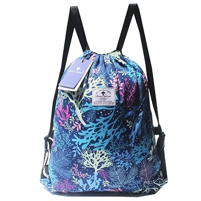 Drawstring Backpack,Beach Bag,Pool Bag 