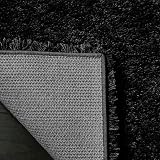 Prime Plus Extra Thick 5cm Pile Shaggy Rug Black 60 x 110cm view 4