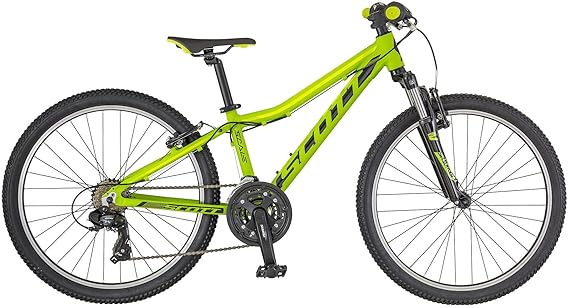 scott scale 24 disc yellow bike
