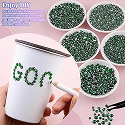 16000Pcs Resin Rhinestones with Tweezers for