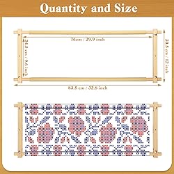 12 x 33 Inch Frames for Cross Stitch Needlepoint