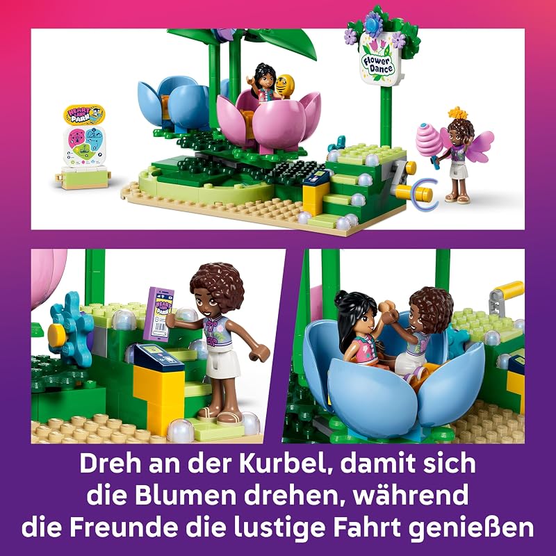 Friends Feentassen-Karussell mit Blumendeko 42702