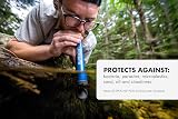 LifeStraw Personal Water Filter Blue 1pc Survival Ultralight 1000 Gallons view 6