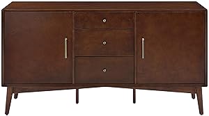 Crosley Furniture Landon Buffet and Large Console, Mahogany