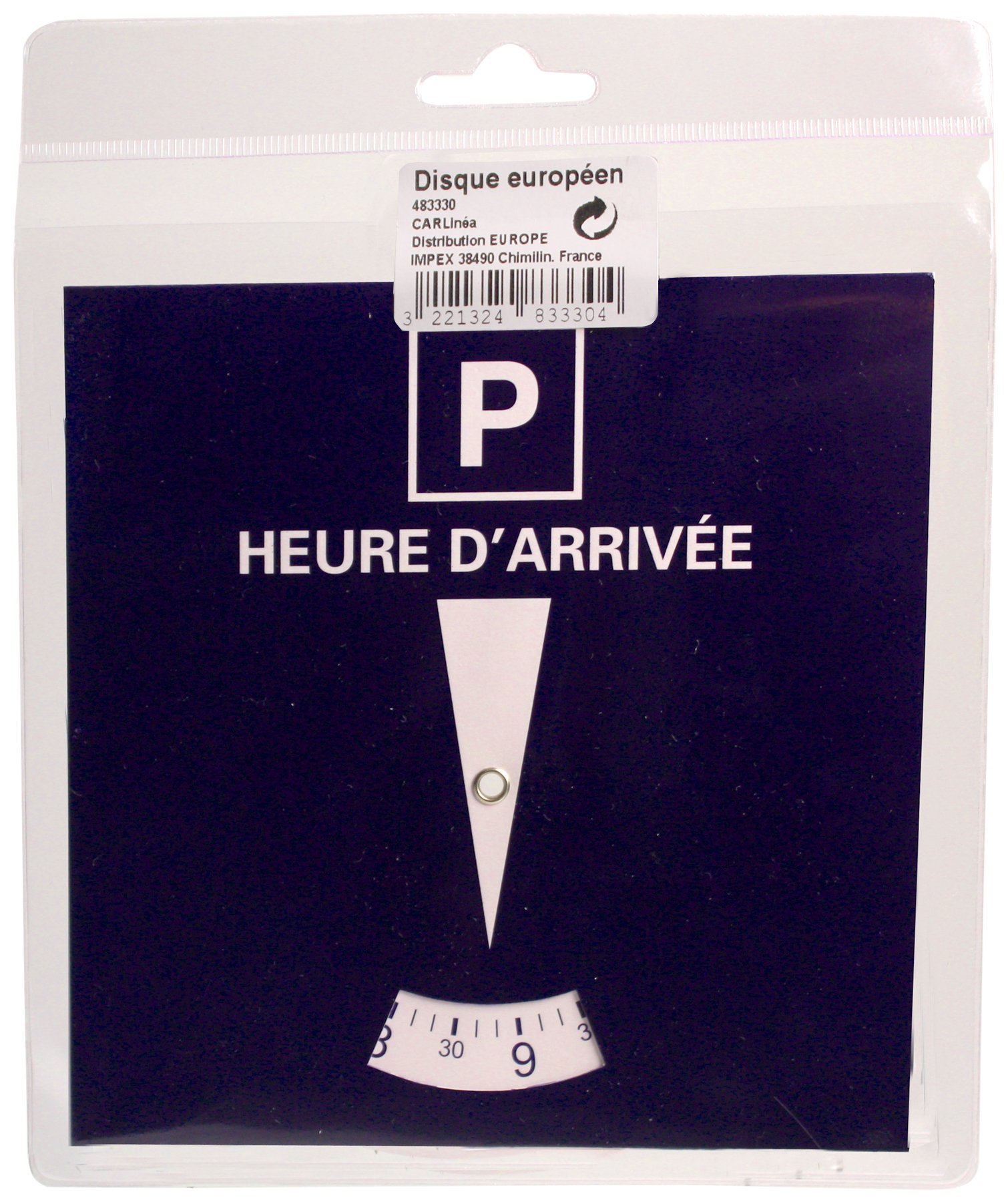 Carlinea 483330 Blue Zone Parking Disc