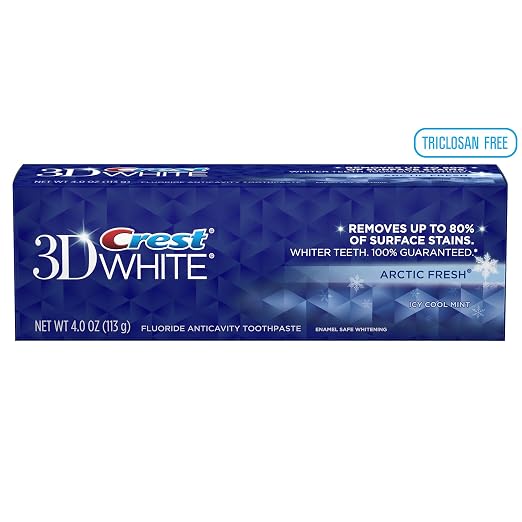 Crest 3D White toothpaste artic Fresh icy Cool mint (037000840626)