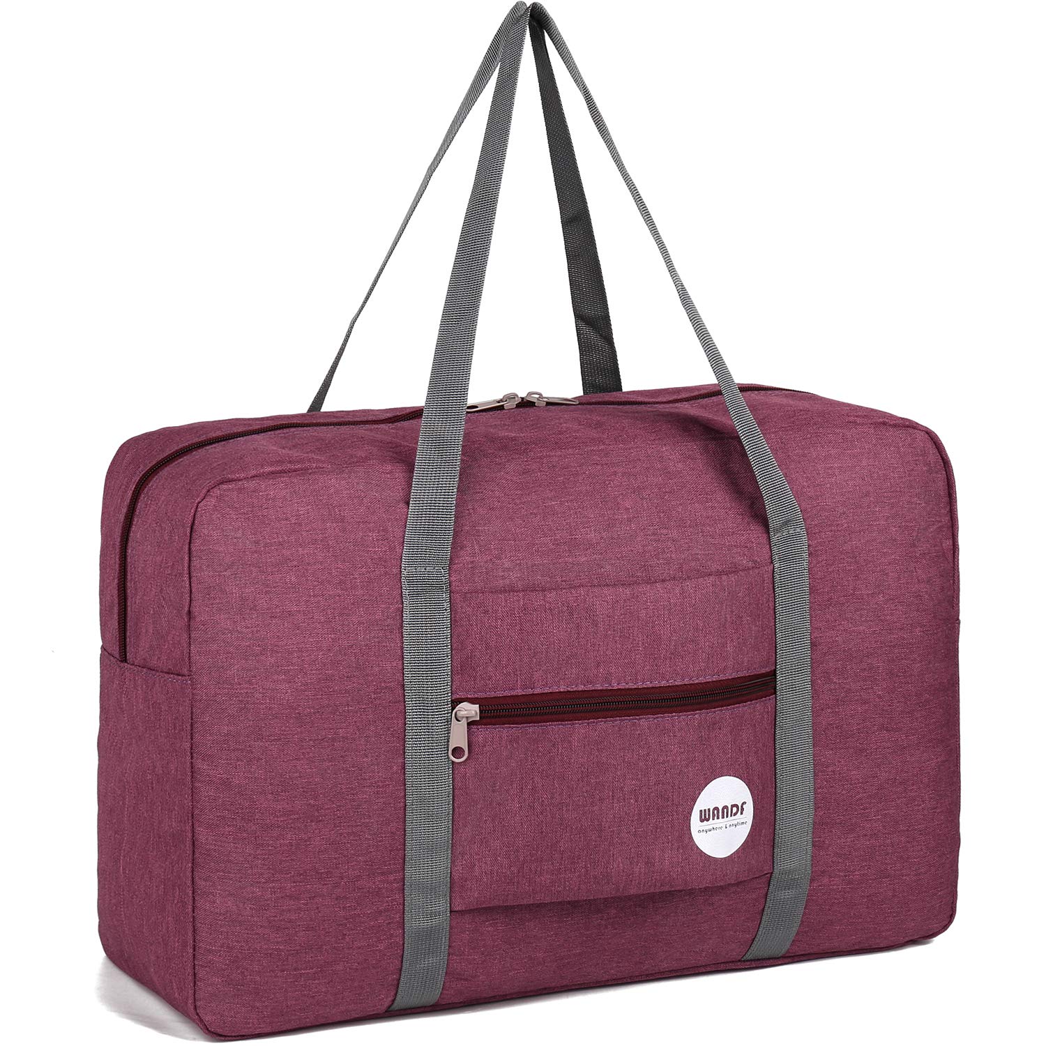 Cabin Bag 45x36x20 for Easyjet Airlines Underseat Travel Bag Holdall Bag Carry on Hand Luggage Weekend Bag for Women and Men (Denim Red 25L)