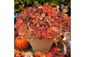 JAKY-GLOBAL Artificial Mums Outdoor Fake Fall Flowers Decorations for Home,16 Bundles Silk Faux Mum Plants Look Real UV Resistant for Outside,Autumn Decor for Porch,Patio,Front Yard & Planters,Thanksgiving