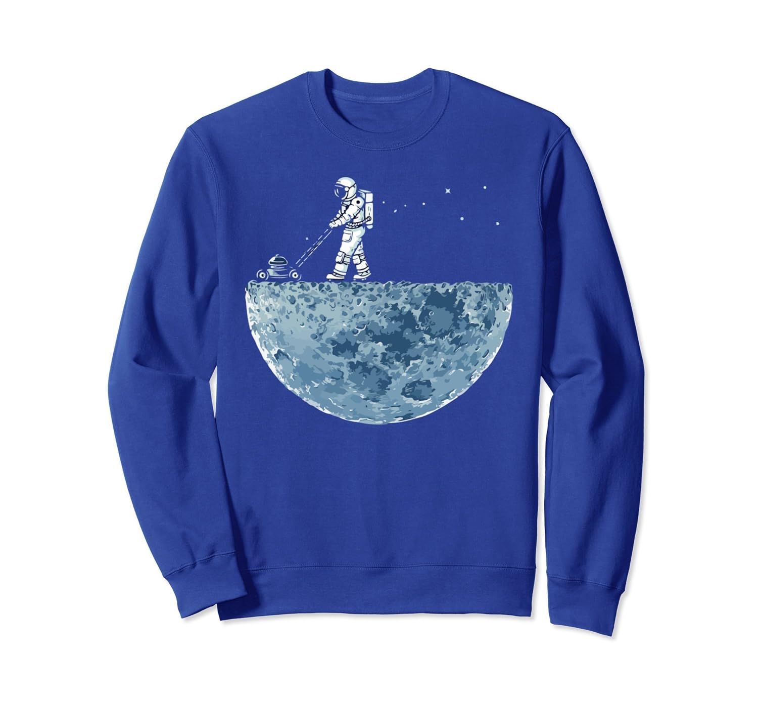 Astronaut Mowing the Moon Lawn Sweater-anz