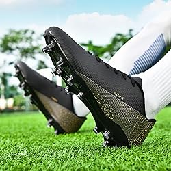 GODLARK Soccer Cleats Mens Womens Turf Soccer Shoes