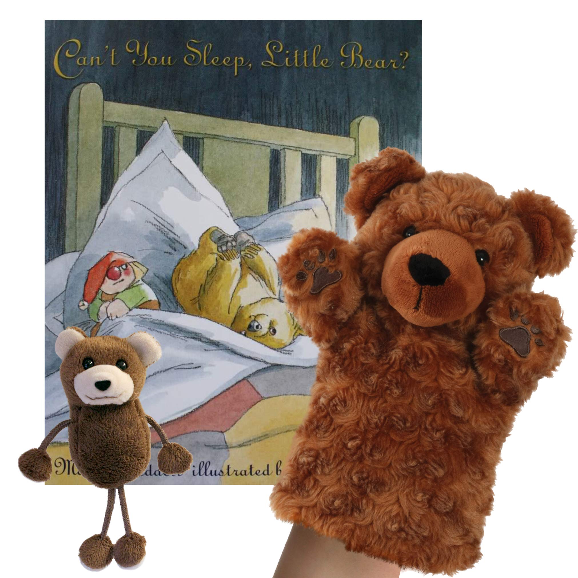 Can't You Sleep Little Bear - Book and Finger Puppets