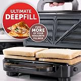 Breville Ultimate Deep Fill Toastie Maker | 2 Slice | Non-Stick Plates view 2
