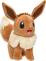 Jazwares Pokémon Eevee Plush 8-Inch Soft Plush with Authentic Details view 2