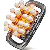 EDISTEC 20-Head Massage Gun, Deep Tissue Percussion Massager with 30 Speeds & 3 Modes, 110lb Force, Ultra-Quiet 35dB, 3×2600mAh Battery, Type-C Fast Charging, 6H Use, Full Body Muscle Relaxation