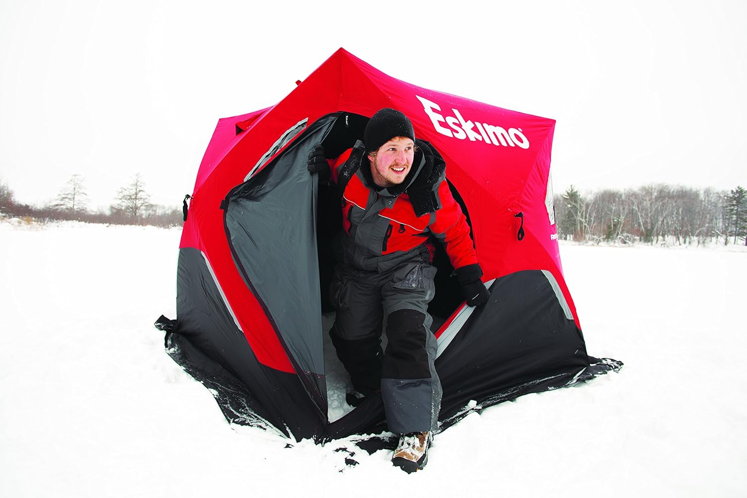 Eskimo FF949 FatFish Popup Portable Ice Shelter 34 Person Shelters