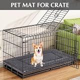 BVAGSS Reversible Memory Foam Dog Bed Mat 76x50x4 cm Light Grey view 7