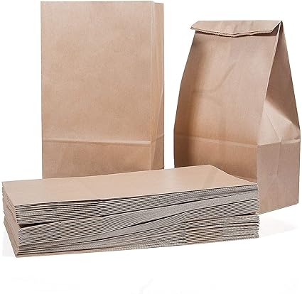 Vordas 50 Piezas Bolsas de Papel Kraft Boda 28 x 15 x 8.5 cm - 70 ...