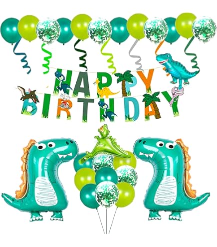 Dinosaur Birthday Party Supplies - 20 Plates & 20 Napkins Set For Kids Theme Party Decor - View #8
