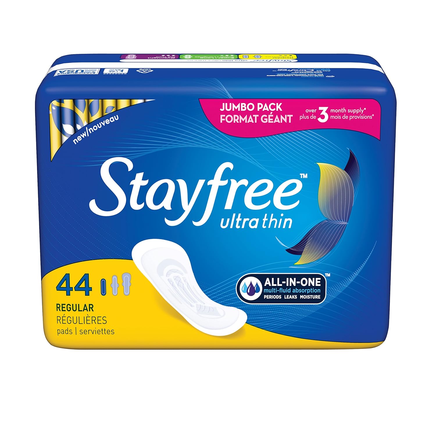 Buy Stayfree Ultra Thin Pads for Women Regular 44 Count Online at Low