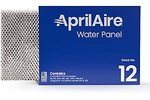 AprilAire 12 Water Panel Humidifier Filter Replacement for AprilAire Whole-House Humidifier Models 112, 224, 225, 440, 445, 445A, 448 (Pack of 1)