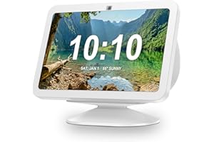 SOKUSIN Show 8 3rd Gen Stand - Adjustable Tilt Smart Display Stand Table Mount Holder, Magnetic Non-Slip Base Accessories,Compatible with Cellphones & Show 8 3rd Generation (White)