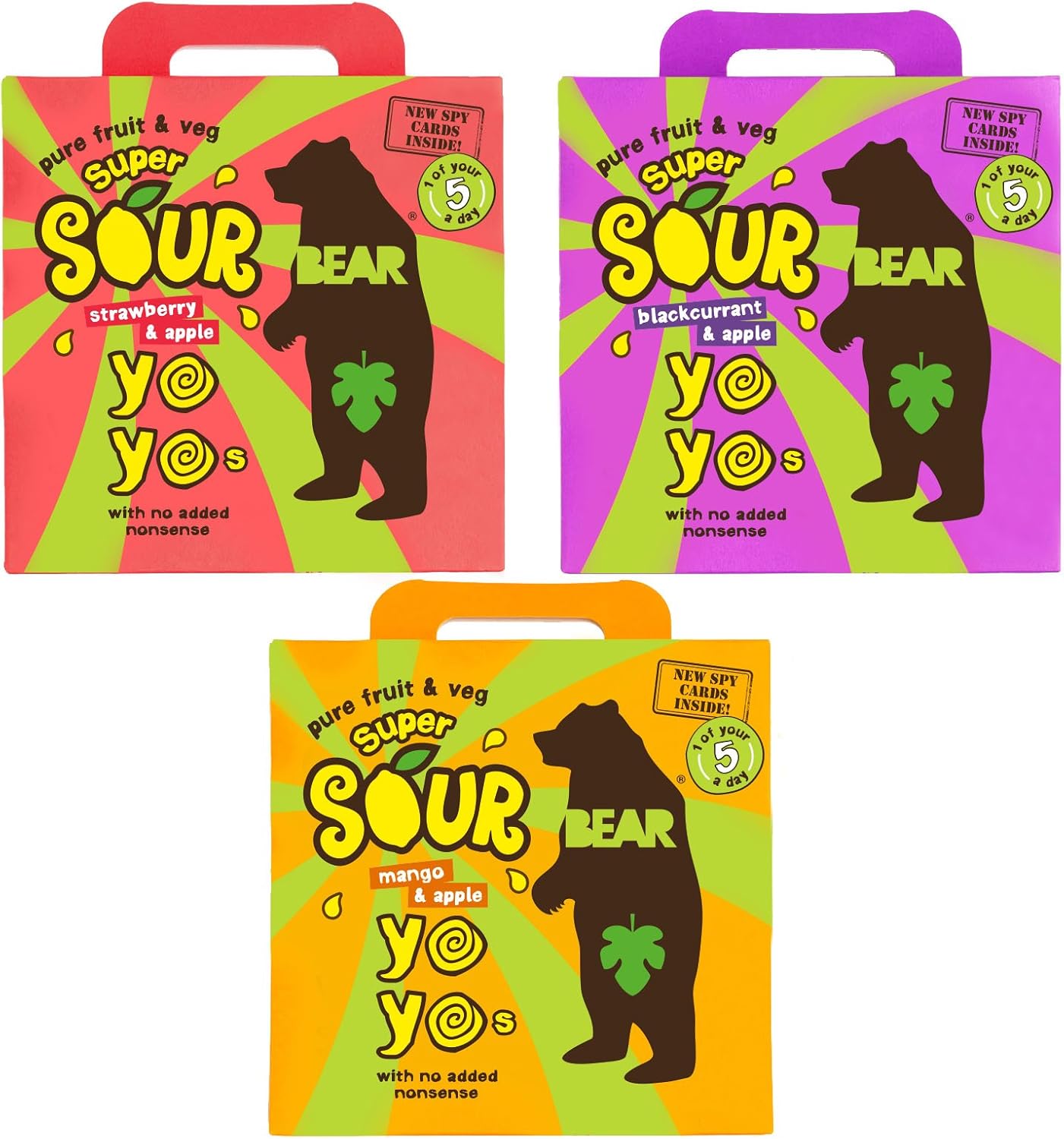 bear yo yo pure fruit rolls