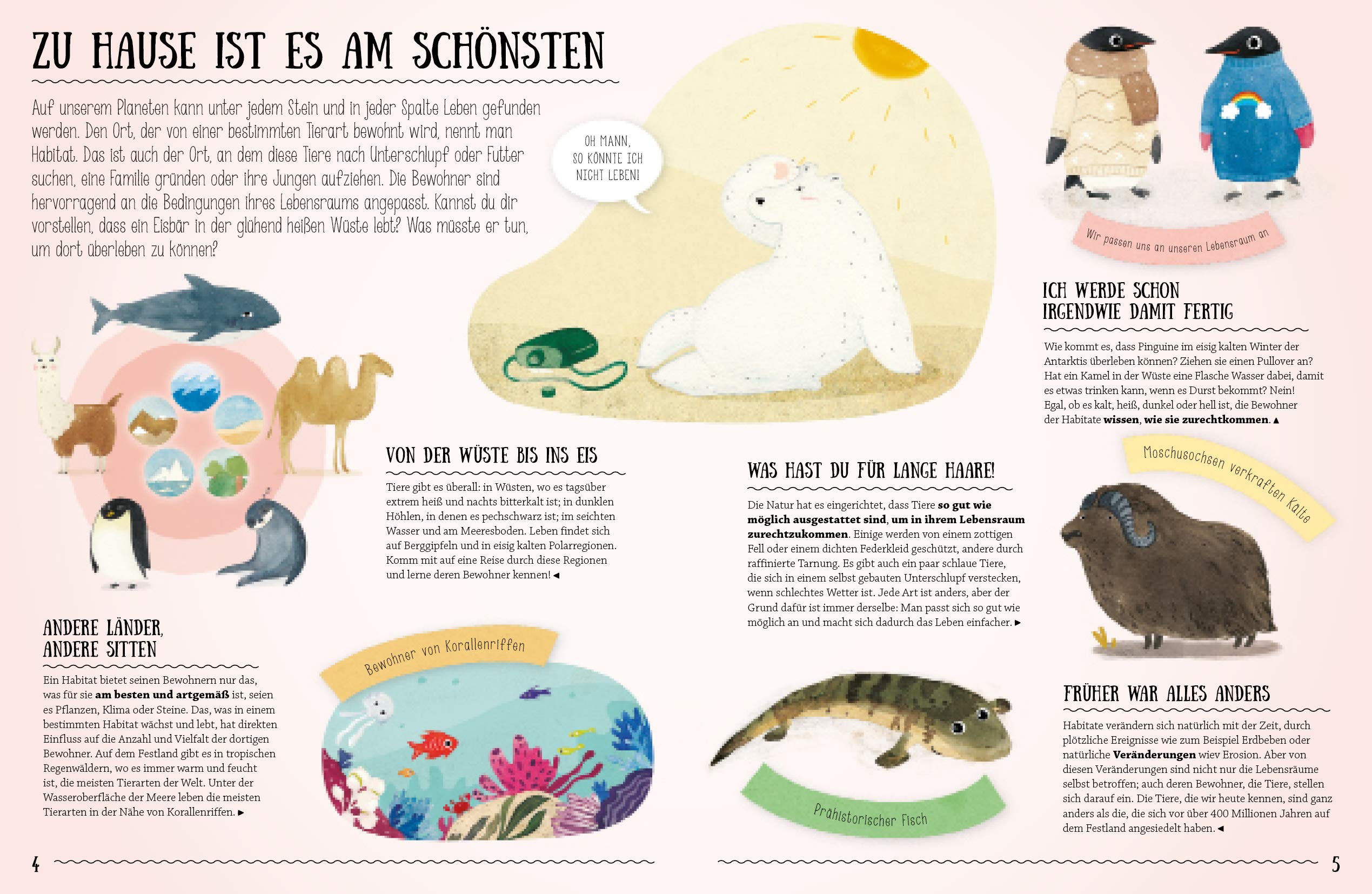 Warum Pinguine Nicht Frieren Aussergewohnliche Lebenskunstler In Der Natur Einfach Erklart Fur Kinder Ab 6 Jahre Hanackova Pavla 9783743200487 Amazon Com Books