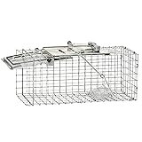 Havahart 1083 Easy Set One-Door Cage Trap for Squirrels and Small Rabbits