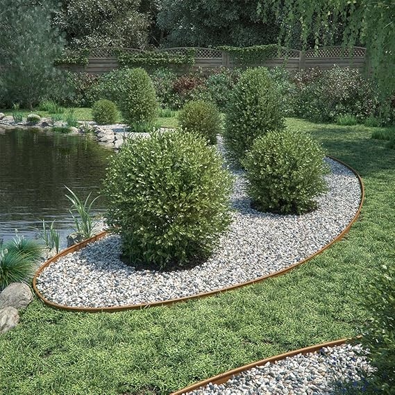 Césped 10 m para Bancal Cercado mähkante 11 cm de alto Ciudad Park ...