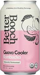 Better Booch, Kombucha Guava Cooler Organic, 12 Fl Oz